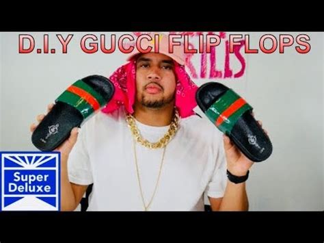 tabasko sweet cheap thrills gucci flip flops|Meet the mastermind behind that Gucci flip.